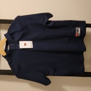 Youth Nike Navy FitDry Baseball Jersey Shirt